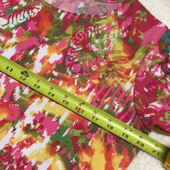 RIBBONS & SPICE SHORT SLV TUNIC MED - Picture 6 of 7